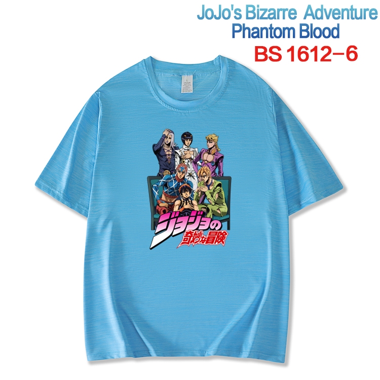 JoJos Bizarre Adventure New ice silk cotton loose and comfortable T-shirt from XS to 5XL BS-1612-6