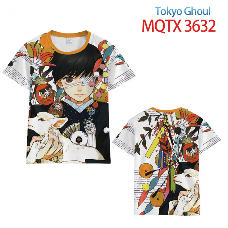 Tokyo Ghoul full color printed short-sleeved T-shirt from 2XS to 5XL  MQTX3632