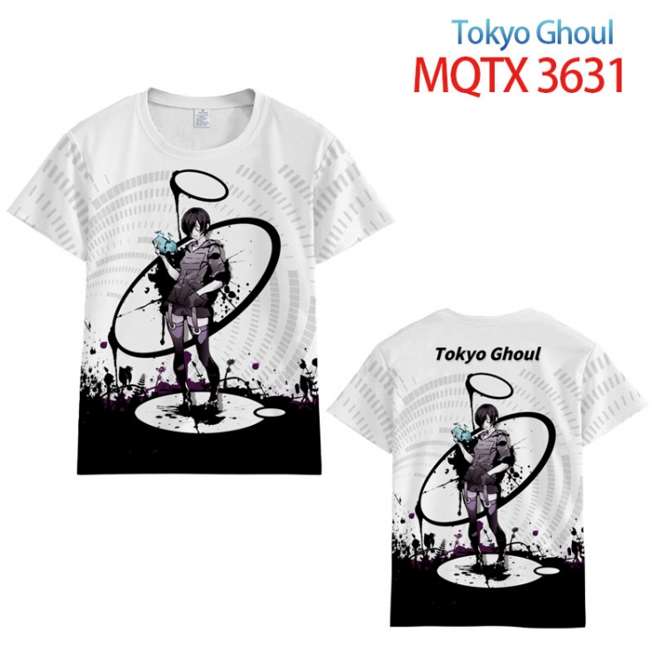 Tokyo Ghoul full color printed short-sleeved T-shirt from 2XS to 5XL  MQTX3631