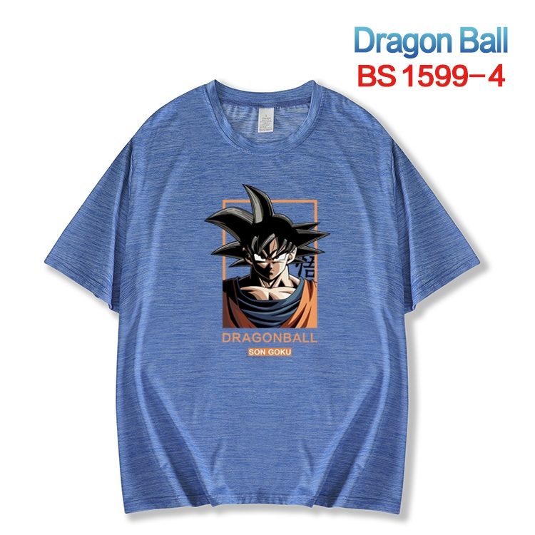 DRAGON BALL New ice silk cotton loose and comfortable T-shirt from XS to 5XL 