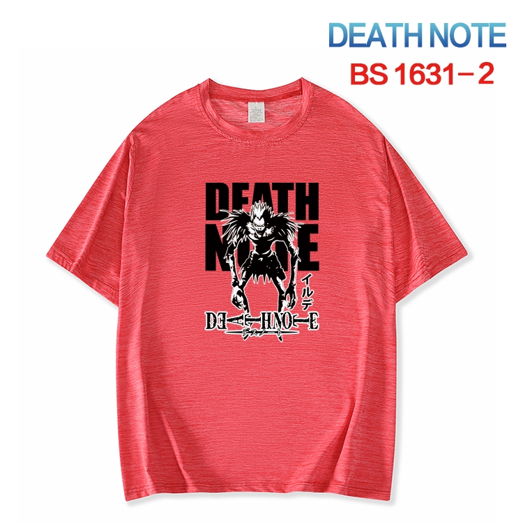 Death note New ice silk cotton loose and comfortable T-shirt from XS to 5XL BS-1631-2