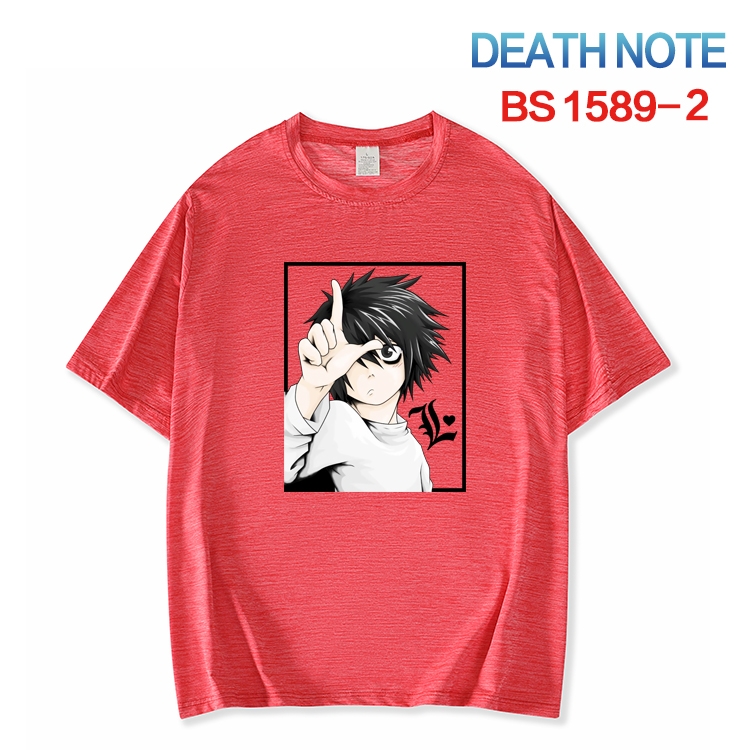 Death note New ice silk cotton loose and comfortable T-shirt from XS to 5XL BS-1589-2