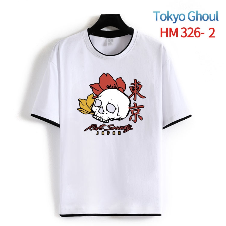 Tokyo Ghoul Cotton round neck short sleeve T-shirt from S to 6XL HM-326-2
