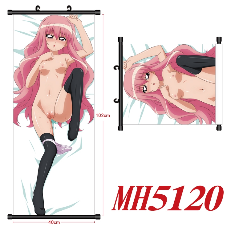 Tolove Anime black Plastic rod Cloth painting Wall Scroll 40X102CM  MH5120