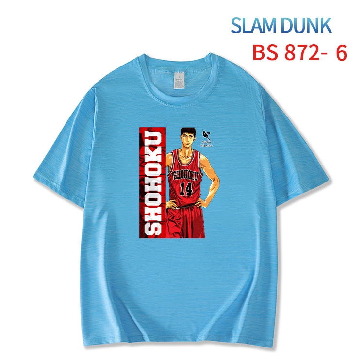 Slam Dunk New ice silk cotton loose and comfortable T-shirt from XS to 5XL BS-872-6