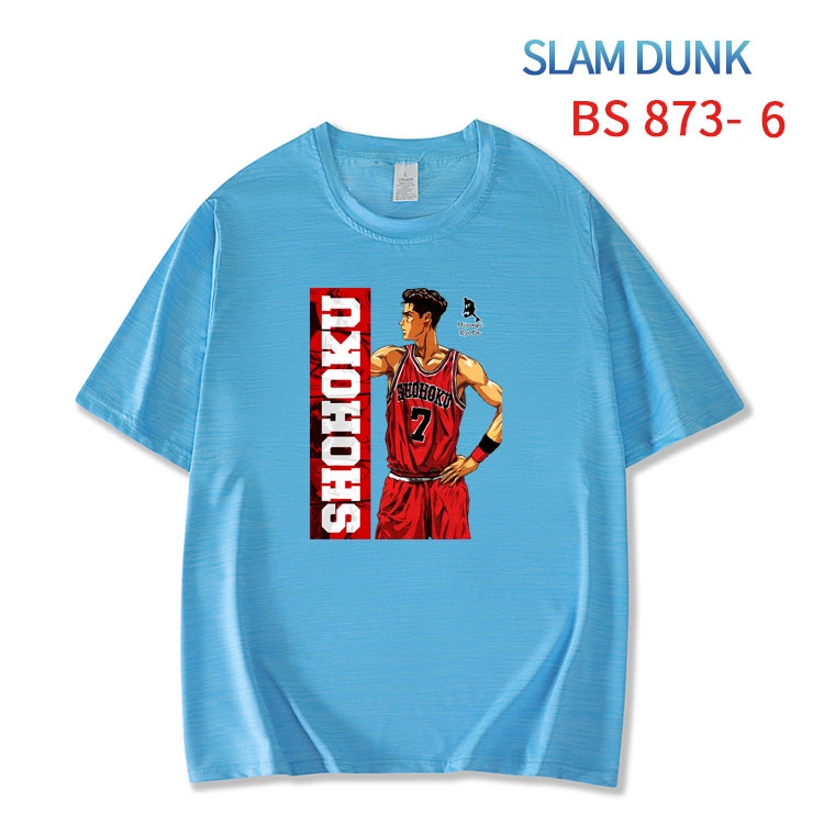 Slam Dunk New ice silk cotton loose and comfortable T-shirt from XS to 5XL BS-873-6