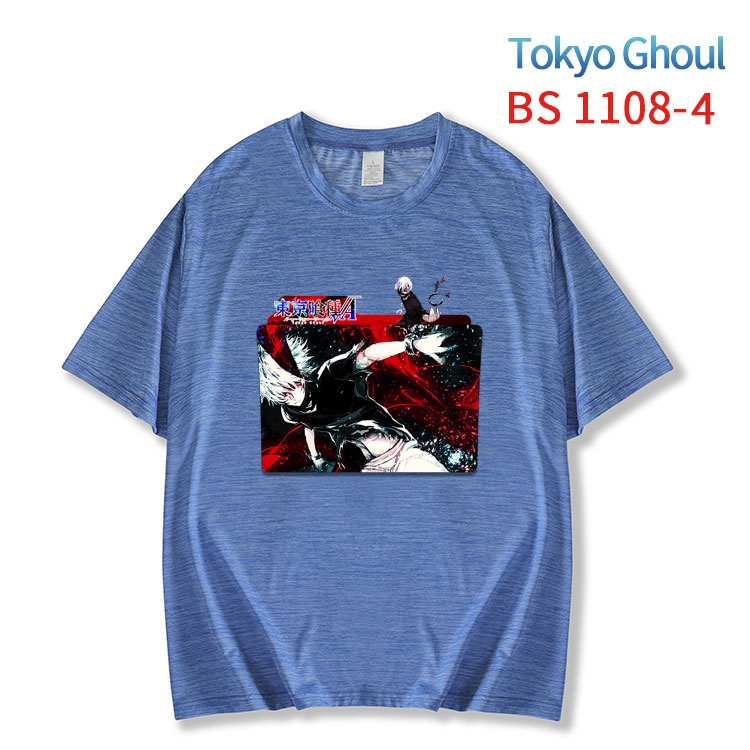 Tokyo Ghoul New ice silk cotton loose and comfortable T-shirt from XS to 5XL  BS-1108-4