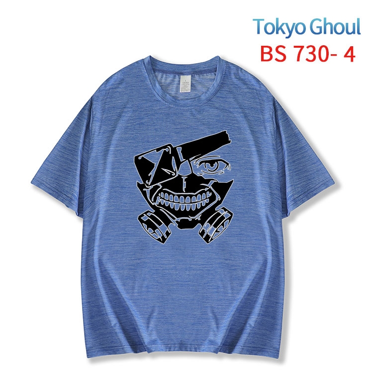 Tokyo Ghoul New ice silk cotton loose and comfortable T-shirt from XS to 5XL   BS-730-4