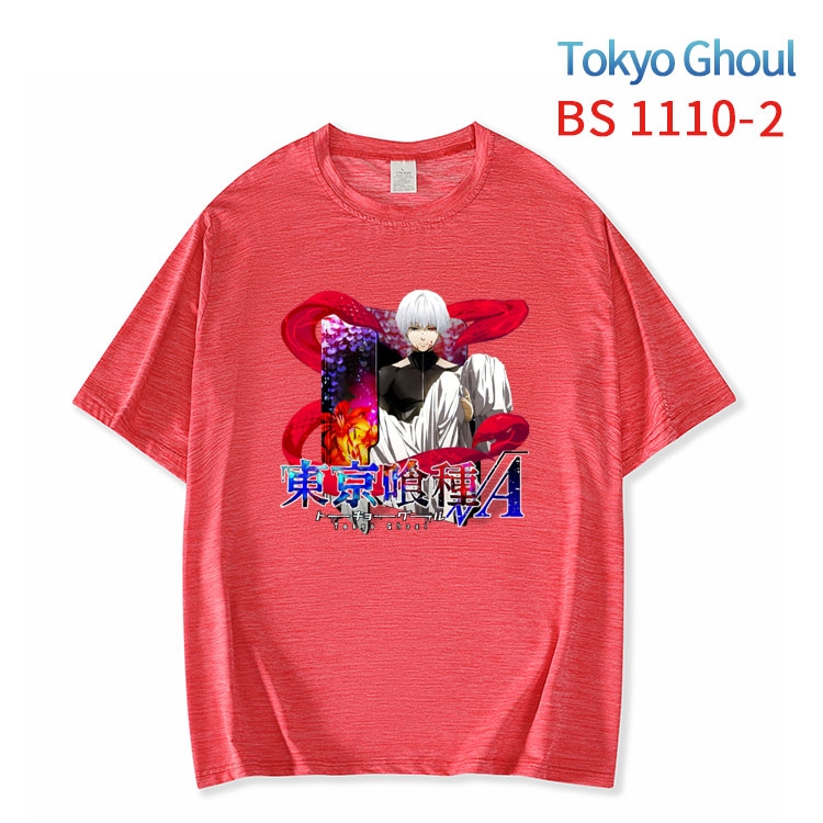 Tokyo Ghoul New ice silk cotton loose and comfortable T-shirt from XS to 5XL