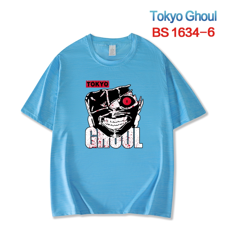 Tokyo Ghoul New ice silk cotton loose and comfortable T-shirt from XS to 5XL  BS-1634-6