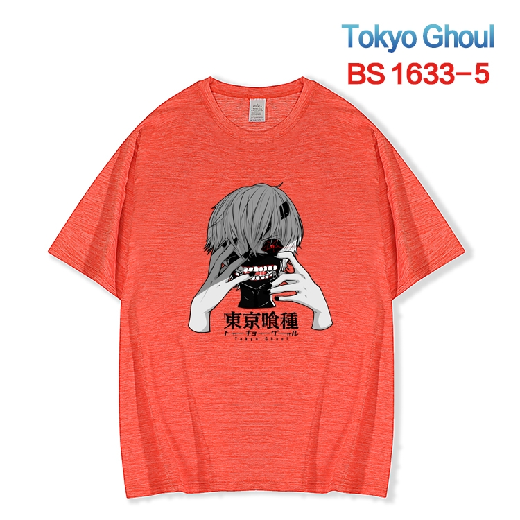 Tokyo Ghoul New ice silk cotton loose and comfortable T-shirt from XS to 5XL   BS-1633-5