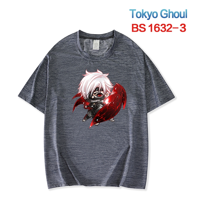 Tokyo Ghoul New ice silk cotton loose and comfortable T-shirt from XS to 5XL   BS-1632-3