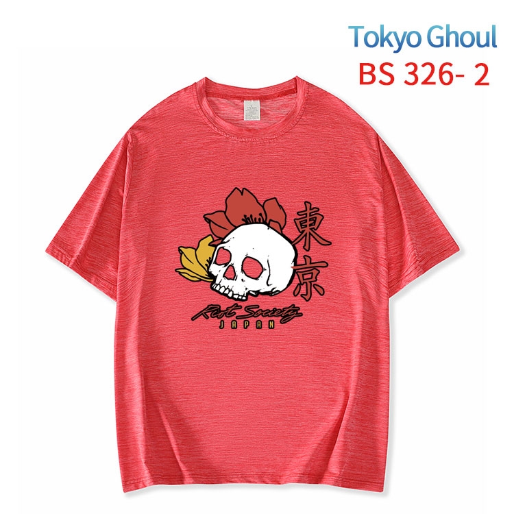 Tokyo Ghoul New ice silk cotton loose and comfortable T-shirt from XS to 5XL BS-326-2