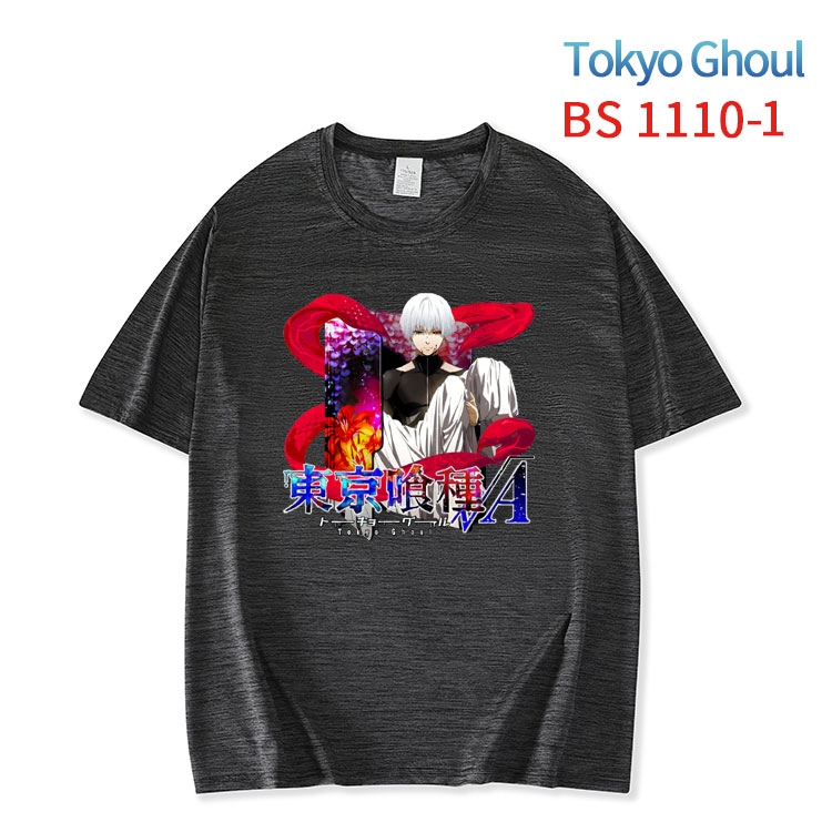 Tokyo Ghoul New ice silk cotton loose and comfortable T-shirt from XS to 5XL BS-1110-1