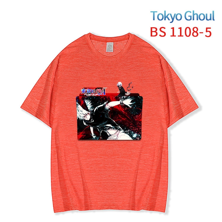 Tokyo Ghoul New ice silk cotton loose and comfortable T-shirt from XS to 5XL  BS-1108-5