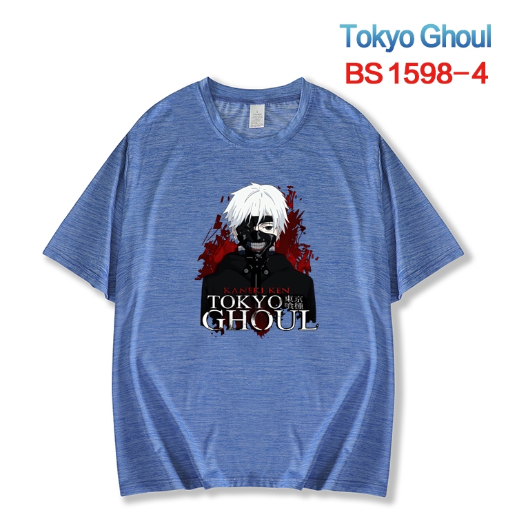 Tokyo Ghoul New ice silk cotton loose and comfortable T-shirt from XS to 5XL   BS-1598-4