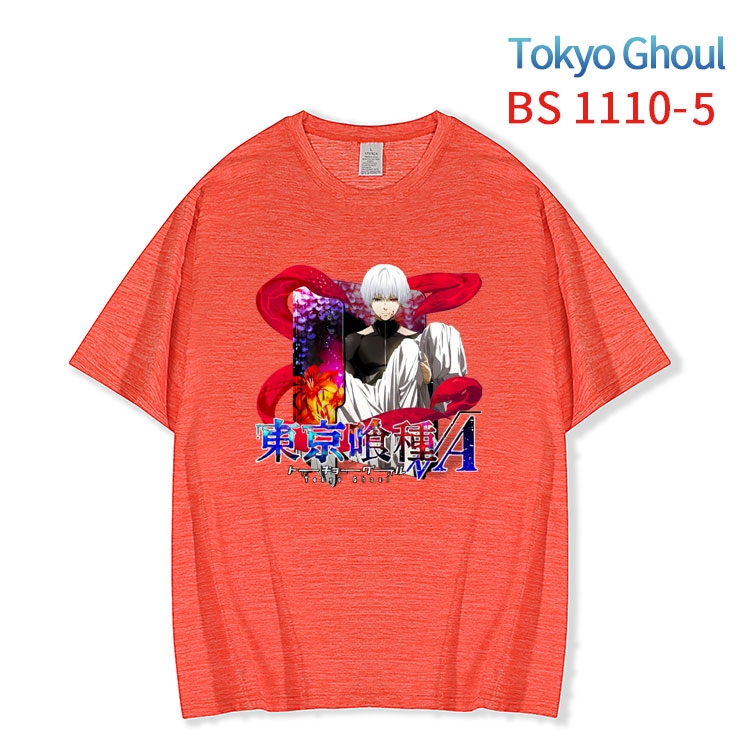 Tokyo Ghoul New ice silk cotton loose and comfortable T-shirt from XS to 5XL  BS-1110-5
