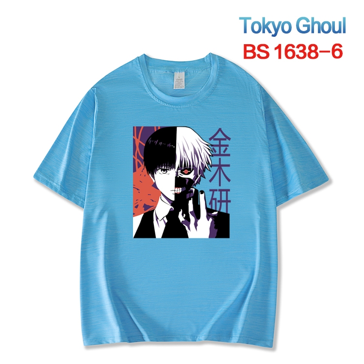 Tokyo Ghoul New ice silk cotton loose and comfortable T-shirt from XS to 5XL  BS-1638-6