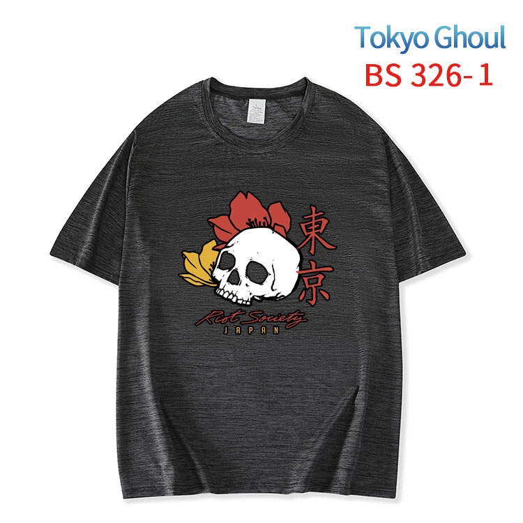 Tokyo Ghoul New ice silk cotton loose and comfortable T-shirt from XS to 5XL  BS-326-1