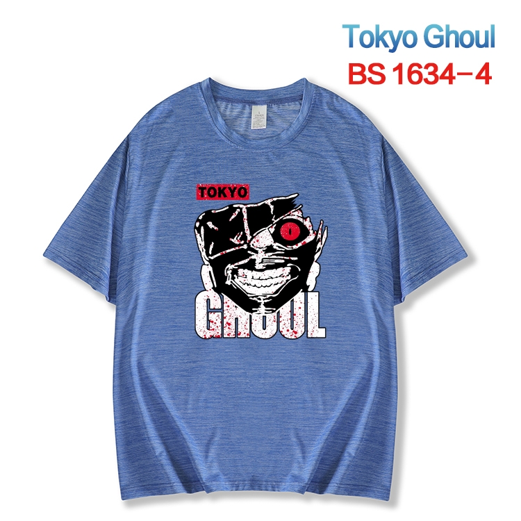 Tokyo Ghoul New ice silk cotton loose and comfortable T-shirt from XS to 5XL  BS-1634-4