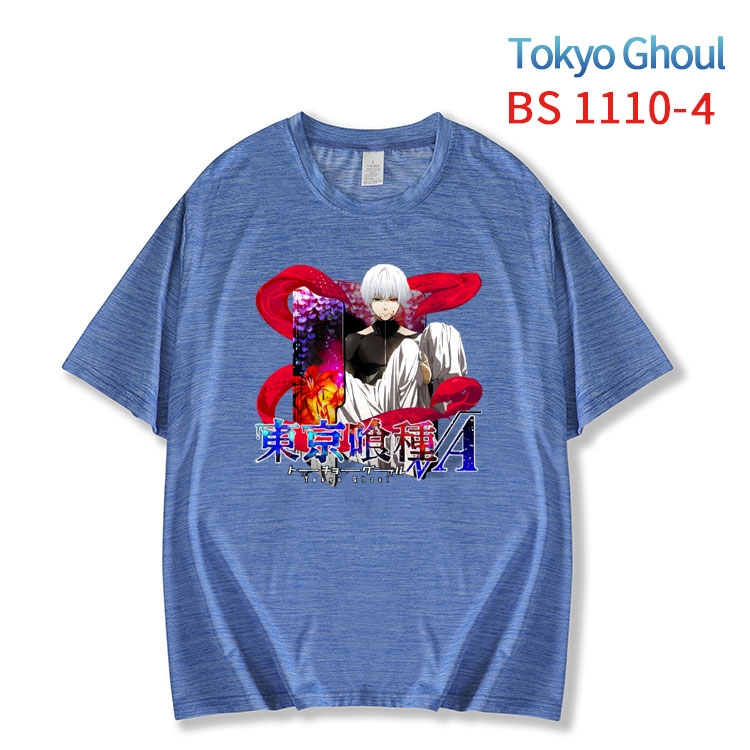 Tokyo Ghoul New ice silk cotton loose and comfortable T-shirt from XS to 5XL   BS-1110-4