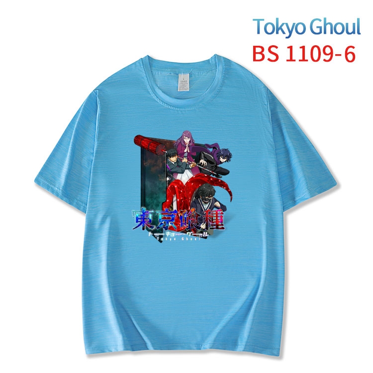Tokyo Ghoul New ice silk cotton loose and comfortable T-shirt from XS to 5XL  BS-1109-6