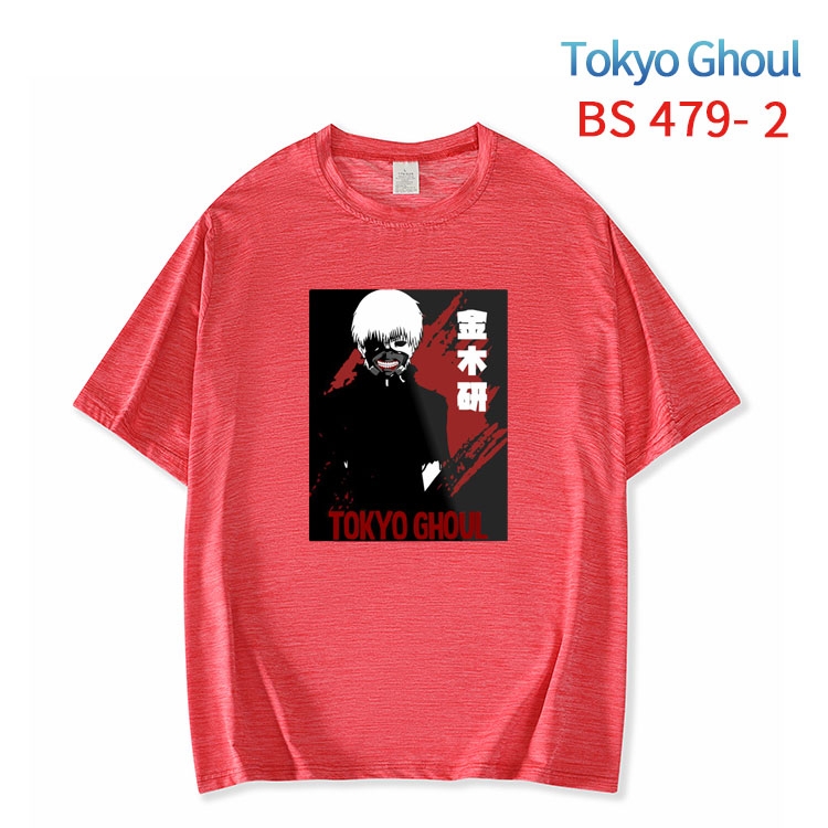 Tokyo Ghoul New ice silk cotton loose and comfortable T-shirt from XS to 5XL  BS-479-2