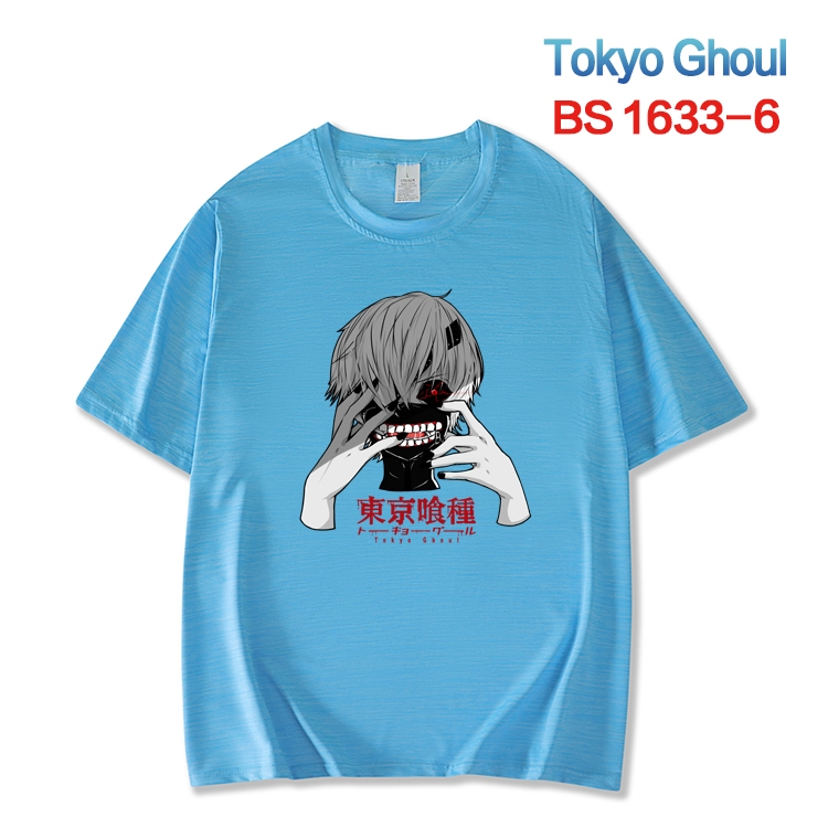 Tokyo Ghoul New ice silk cotton loose and comfortable T-shirt from XS to 5XL  BS-1633-6