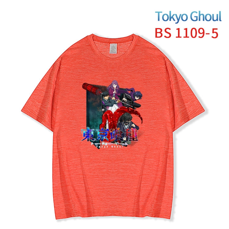 Tokyo Ghoul New ice silk cotton loose and comfortable T-shirt from XS to 5XL  BS-1109-5
