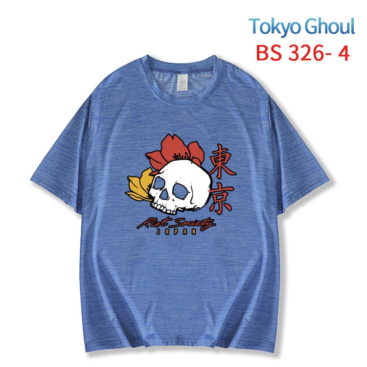 Tokyo Ghoul New ice silk cotton loose and comfortable T-shirt from XS to 5XL  BS-326-4