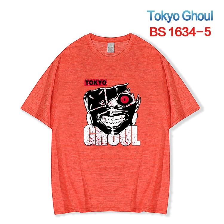 Tokyo Ghoul New ice silk cotton loose and comfortable T-shirt from XS to 5XL  BS-1634-5