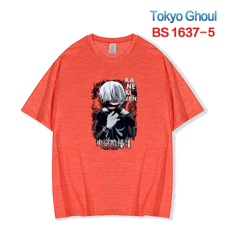 Tokyo Ghoul New ice silk cotton loose and comfortable T-shirt from XS to 5XL   BS-1637-5