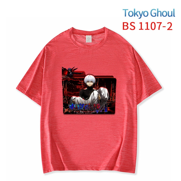 Tokyo Ghoul New ice silk cotton loose and comfortable T-shirt from XS to 5XL BS-1107-2