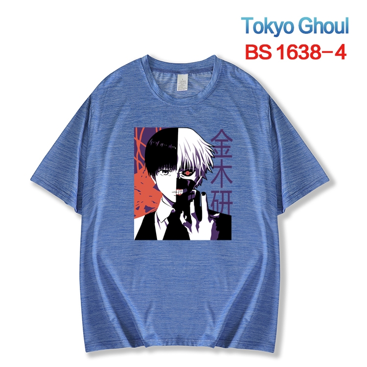 Tokyo Ghoul New ice silk cotton loose and comfortable T-shirt from XS to 5XL BS-1638-4