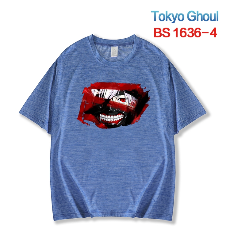 Tokyo Ghoul New ice silk cotton loose and comfortable T-shirt from XS to 5XL  BS-1636-4