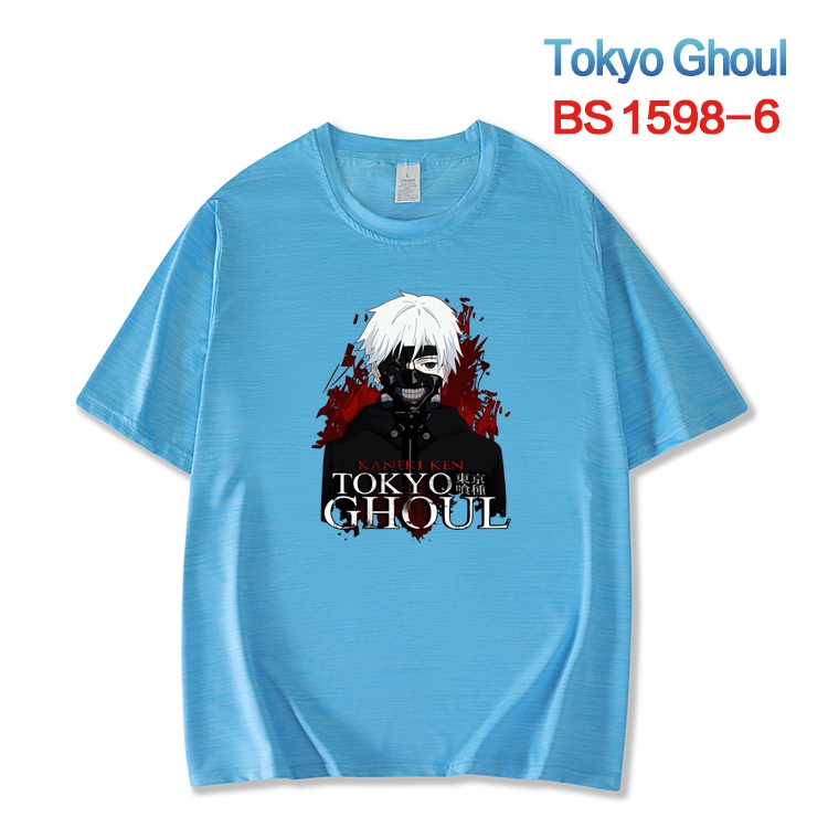 Tokyo Ghoul New ice silk cotton loose and comfortable T-shirt from XS to 5XL  BS-1598-6