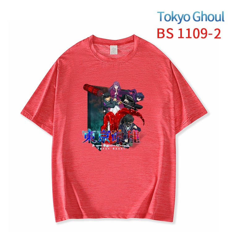 Tokyo Ghoul New ice silk cotton loose and comfortable T-shirt from XS to 5XL  BS-1109-2