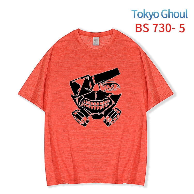 Tokyo Ghoul New ice silk cotton loose and comfortable T-shirt from XS to 5XL  BS-730-5