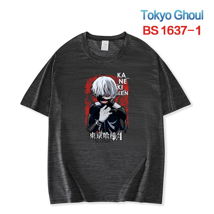 Tokyo Ghoul New ice silk cotton loose and comfortable T-shirt from XS to 5XL  BS-1637-1