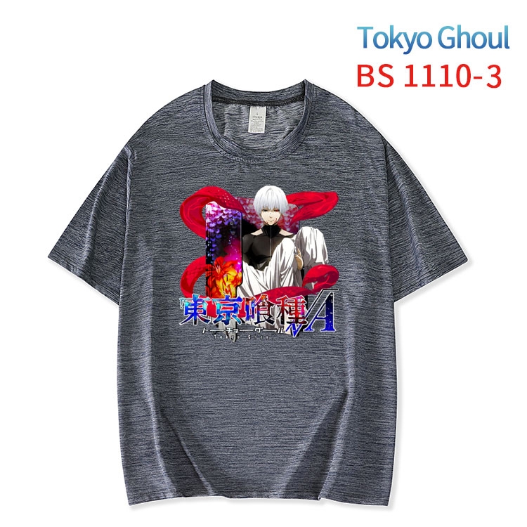 Tokyo Ghoul New ice silk cotton loose and comfortable T-shirt from XS to 5XL  BS-1110-3