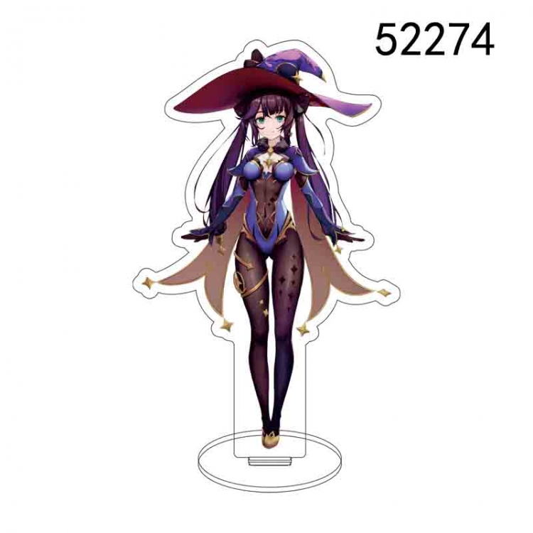 Genshin Impact Anime characters acrylic Standing Plates Keychain 15CM 52274