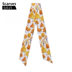 autumn impression silk scarf l...