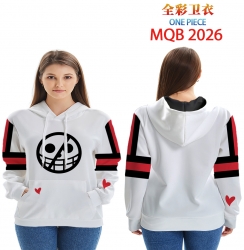 One Piece Full color hooded sw...