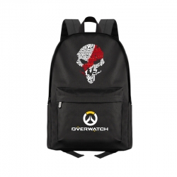 Overwatch Anime Print Zipper C...