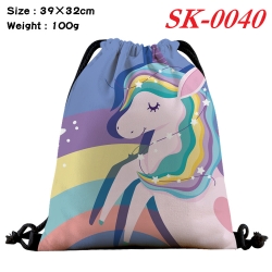 Unicorn cartoon Waterproof Nyl...