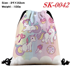 Unicorn cartoon Waterproof Nyl...