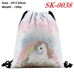 Unicorn cartoon Waterproof Nyl...