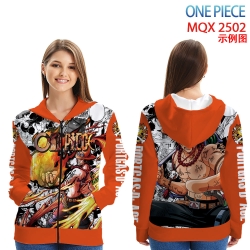 One Piece Long Sleeve Zip Hood...