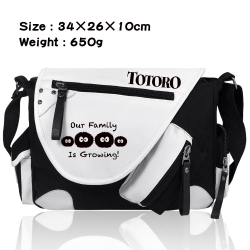 TOTORO PU Colorblock Leather S...