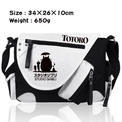 TOTORO PU Colorblock Leather S...